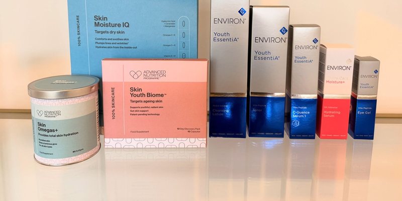 The Environ and Advanced Nutrition Programme products we pair for dry & dehydrated skin