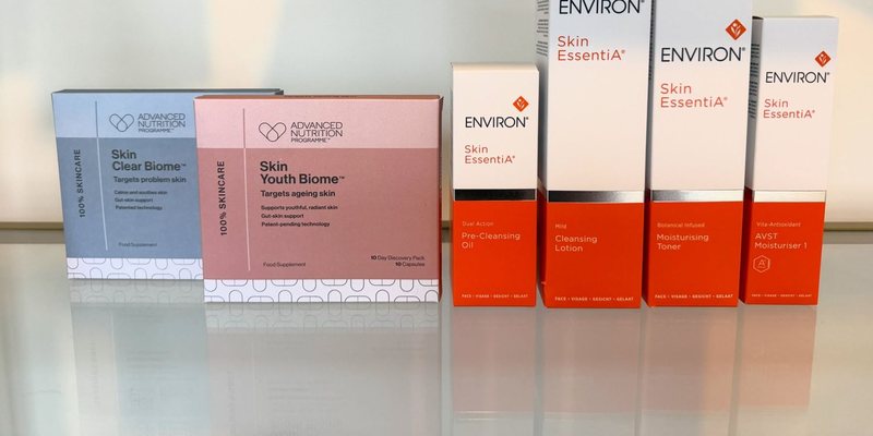 The Environ and Advanced Nutrition Programme products we pair for skin reset